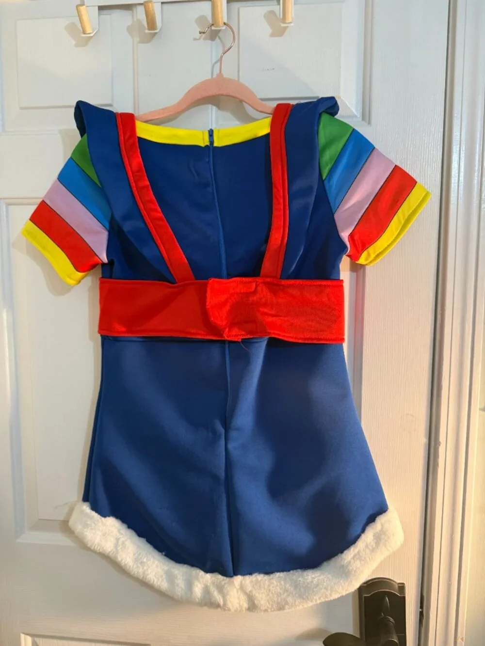 🌈 Rainbow Brite Girls XL Costume + Twink Purse & Accessories